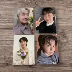 BTS bts ファンクラブメンバーシップギフトフォトカード4枚J-HOPEホビ