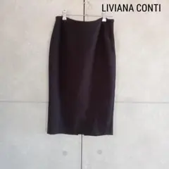 LIVIANA CONTI ブラック タイトスカート イタリア製 X3552のサムネイル