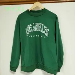 SHEIN グリーン トレーナー サイズL