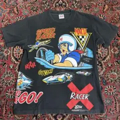 90年代 マッハゴーゴー スピード・レーサー Tシャツ フェード感満載 