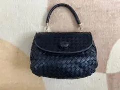 う*に様 【BOTTEGA VENETA】ヴィンテージ イントレチャート 黒ハン