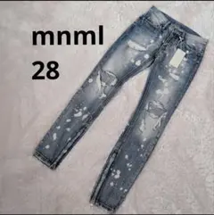 mnml スキニーデニム 28