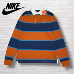 新品 レア 常田大希 NIKE ナイキ ラガーシャツ ポロシャツ 長袖 刺繍ロゴ