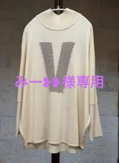 SCOT CLUB ハイネックニットセーター