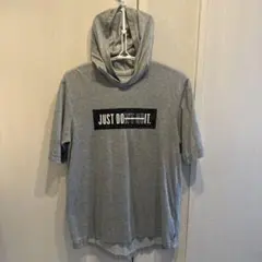 NIKE パーカー グレー JUST DO IT M