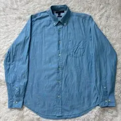TOMMY HILFIGER トミーヒルフィガー 長袖シャツ ボタンダウンS