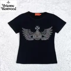 美品 Vivienne Westwood 金色オーブスタッズ 半袖Tシャツ S - メルカリ