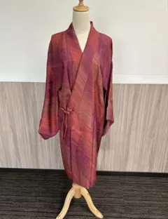 正絹　道中着　羽織　道行コート　長羽織　着物　レディース