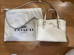 COACH ショルダーバッグ ホワイト