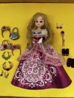 リカちゃん ゆめみるお姫さま ピンクジュエリーリカちゃん - メルカリ