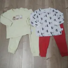 UNIQLO　パジャマセット 110　リサとガスパール　シルバニアファミリー