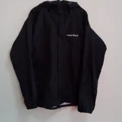 モンベル マウンテンパーカー ブラック 防水ジャケット 訳あり