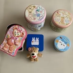ディズニー 、ミッフィー、ちいかわ空き缶