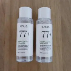 Anua　77+ HEARTLEAF 77+ HYALURON　2本セット