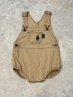 Polo Baby オーバーオールロンパース 80