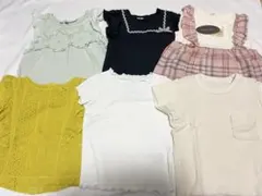 【新品あり】まとめ売り90cm プティマイン BREEZE Tシャツ 6点セット