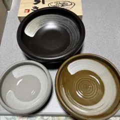 陶板鍋セット コンロ付 2個セット アルミ陶板 陶板焼 旅館 料亭 - メルカリ