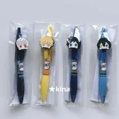 鬼滅の刃　ミニキャラ　ラバーマスコット付ボールペン