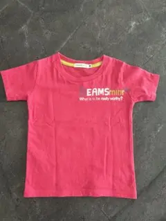 BEAMS mini ピンク Tシャツ 90のサムネイル