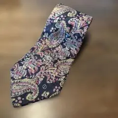 ガ*プ様 ダンヒル　dunhill ペイズリー柄 ネクタイ シルク製 イタリア製