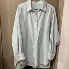 GUストライプシャツ