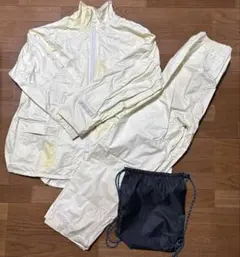 レインウェア上下　自転車　通学　LL