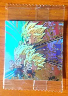 ドラゴンボール 超戦士 シールウエハース13 孫悟空 孫悟飯 孫悟天 UGRレア