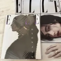 ELLE HYUNJIN 表紙　ヒョンジン　straykids スキズ　ポスター