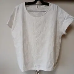 le colis 刺繍ホワイトTシャツのサムネイル