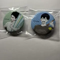 ハイキュー 缶バッジ 岩泉一 影山飛雄