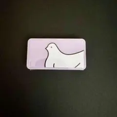 紫色 鳥のイラスト マグネット