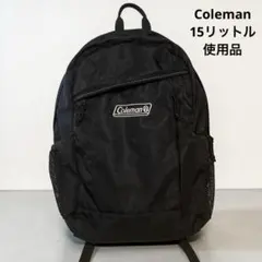 Coleman／バックパック リュック ブラック BLK 黒 15リットルのサムネイル
