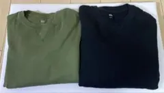【良品/お得セット】UNIQLO トレーナー スウェットシャツＬ