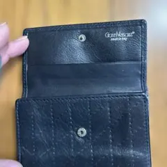 Y*o様 Gianni Versace 三つ折り財布 ブラック レザーのサムネイル