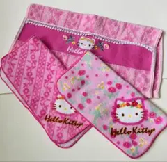 サンリオ　ハローキティ タオルセット 未使用品