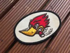 【70's ウッドペッカー ワッペン】ビンテージ ホットロッド チョッパー