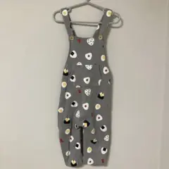 おにぎり柄オーバーオール