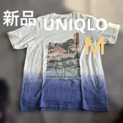 UT 浮世絵風グラデーションTシャツ Mサイズ