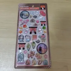 【正規品】ボンボンドロップシール　和柄　古都めぐり