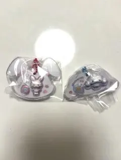 サンリオキャラクターズ　パッケージチャーム　シナモロール　ウィッシュミーメル