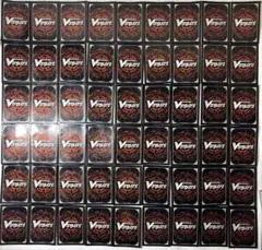ヴァンガード　公式スリーブ　共通面　赤　約50枚　使用感多数　フリー専用　旧VG