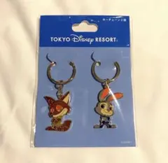 新品！ズートピア ニック ジュディ ディズニーリゾート キーホルダー 2個セット