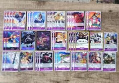 ワンピースカード 世界最強の戦士 OP17 紫 デッキパーツ カイドウSR入り