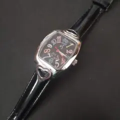 不動品【eS／Quartz】腕時計 レディース ハートモチーフ