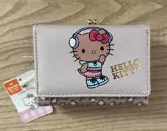 【新品】日焼けキティ 三つ折り財布 レオパード柄のサムネイル