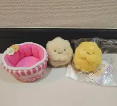 すみっこぐらし てのりぬいぐるみ ポップコーンバゲット ポップコーン ２個