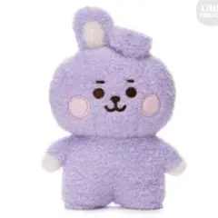 〈COOKY〉BT21 たっとんベビーぬいぐるみパープル　クキ
