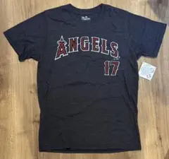 Majestic 大谷翔平 エンゼルス Tシャツ 杢ネイビー
