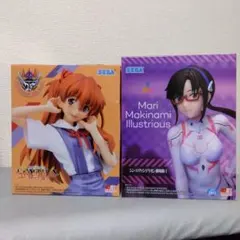 ク*ク様 ✨エヴァンゲリオン 『アスカ』『マリ』 フィギュア 2体セット