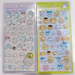 大人気！モモンガ　ちいかわ　古本屋　シール　２枚セット　まとめ売り